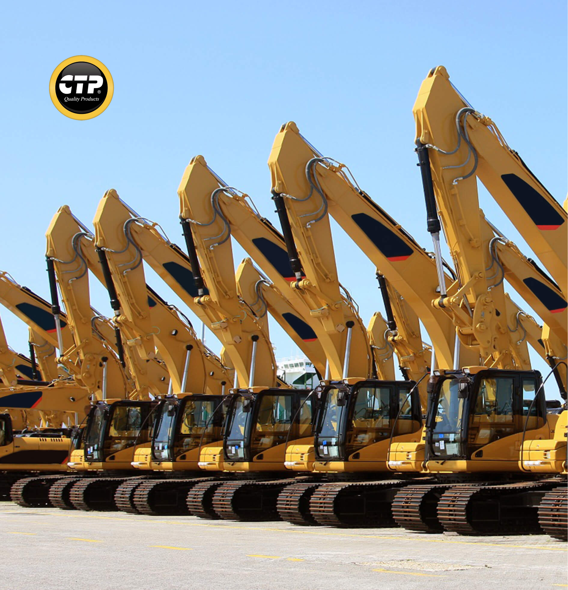 Запчасти для Caterpillar и Komatsu (CTP)